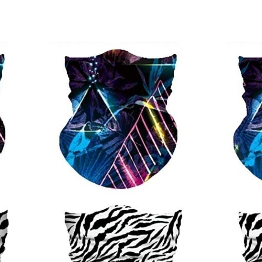 ABSTRACT Neck Gaiter Balaclava - Picture 3 of 6